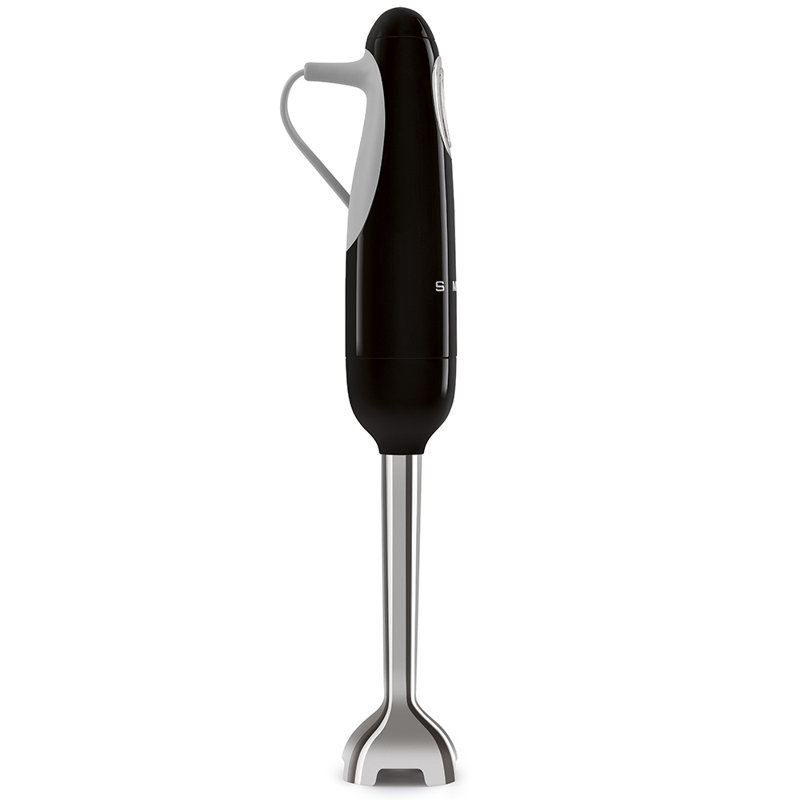 50's Retro Style Hand Blender w/ Premium Packaging, Black Glossy