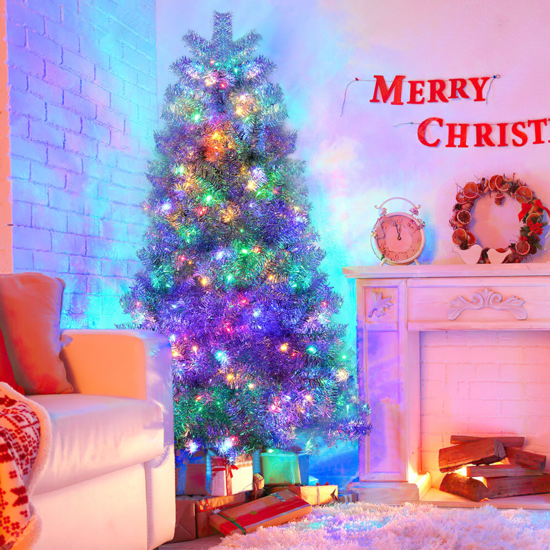 Arbre de Noël artificiel illuminé 6 pi