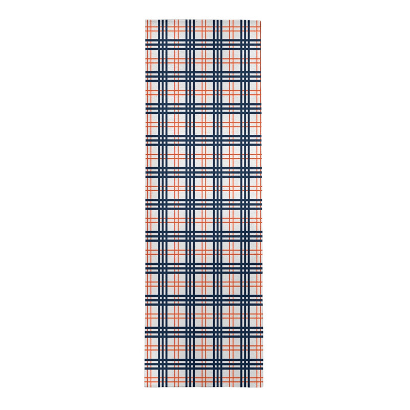 Plaid Indoor Rug, Runner 2'6" x 8'