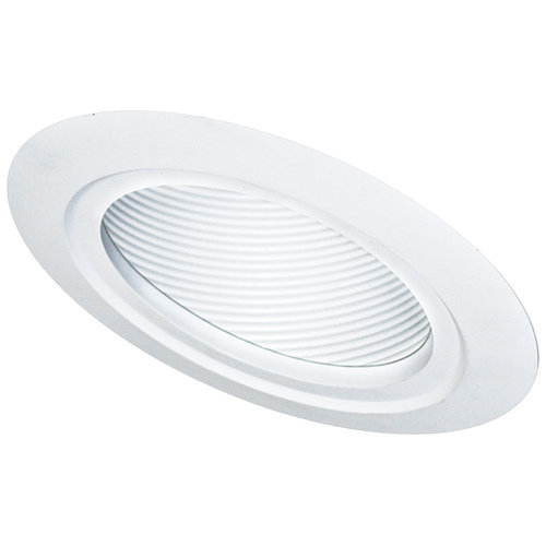 5'' Baffle Recessed Trim, White