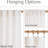  Semi Sheer Linen Curtains, Rod Pocket & Back Tab Thick Flax Blend Privacy with Light Filtering Window Treatments for Bedroom/Living Room, 2 Panels-1683570762-1683570758