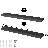 Sydney 36" W x 6" D Floating Shelves Set with Invisible Wall Mount Brackets-97960580