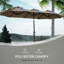 Parasol de patio double face de 9,5 pi Outsunny-376159859