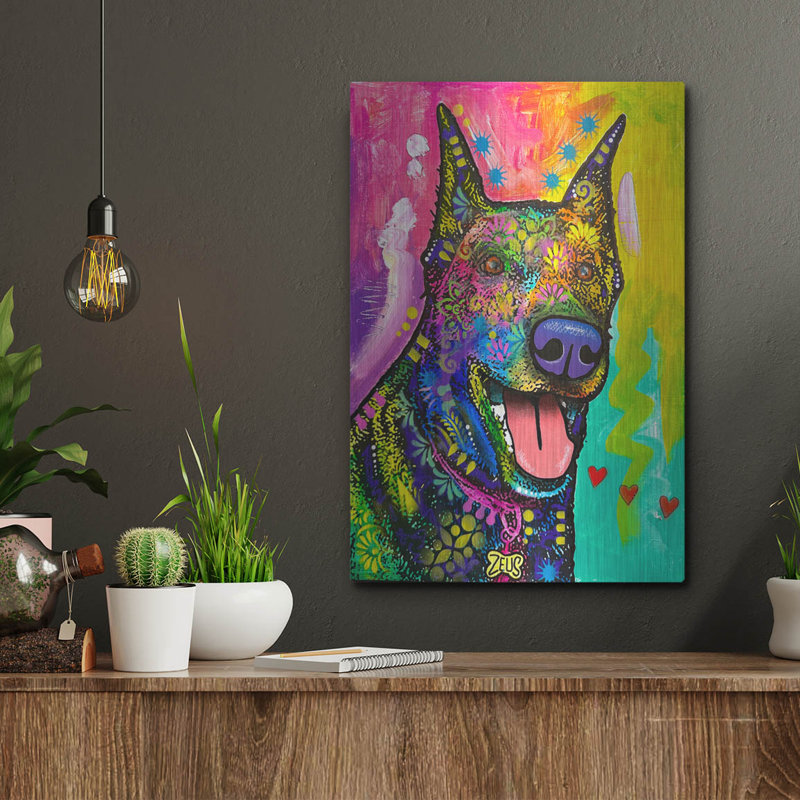 «Zeuss Joy I» par Dean Russo, H 16 po x l 12 po