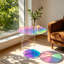 Pedestal Round Side Table