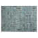 Machine Washable Indoor/Outdoor Xhevrie Teal Rug