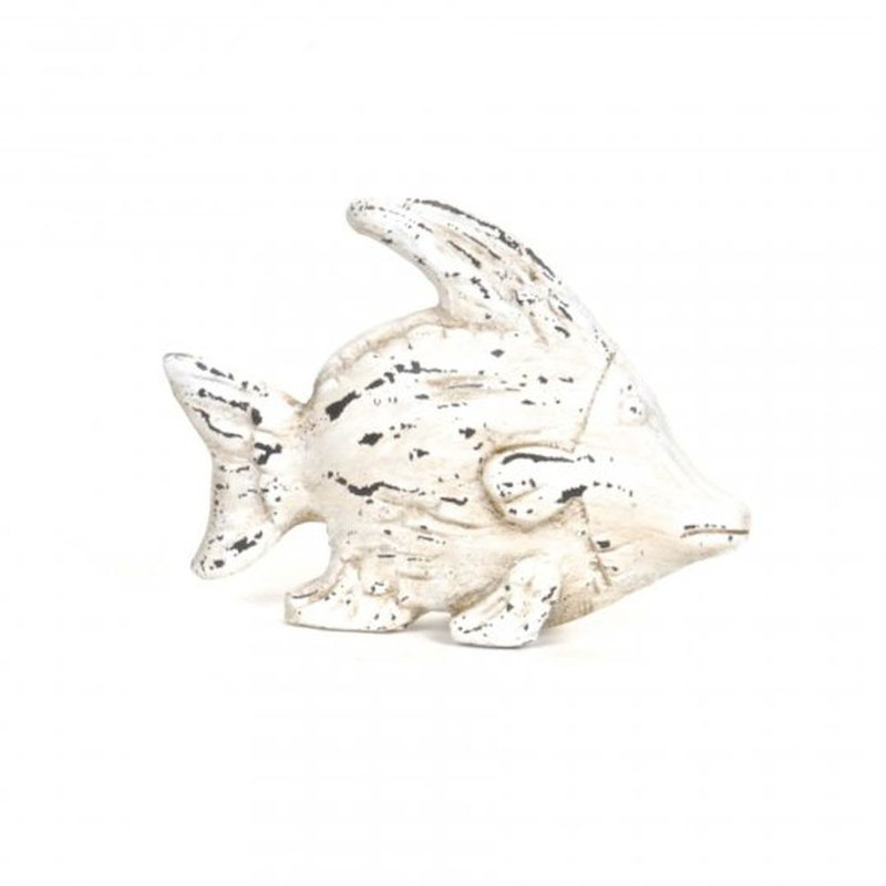 Figurine poisson mache papier Allentown, H 6 po x l 6,7 po x P 3,5 po