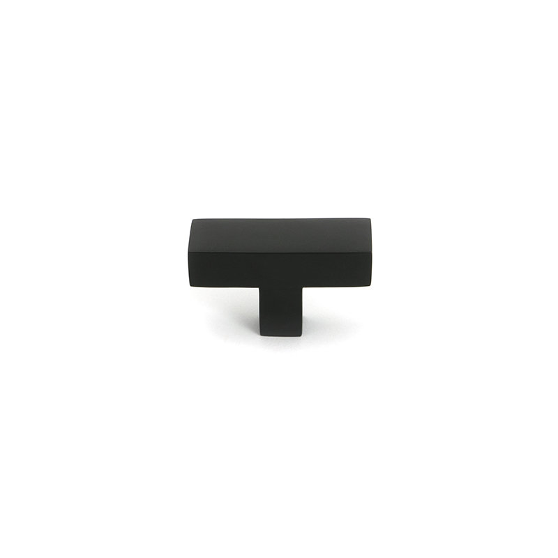 Albers Rectangular knob, Aged Bronze