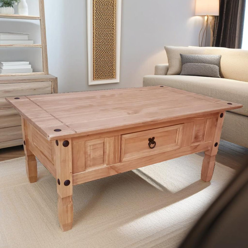 Angelyka Solid Wood Coffee Table