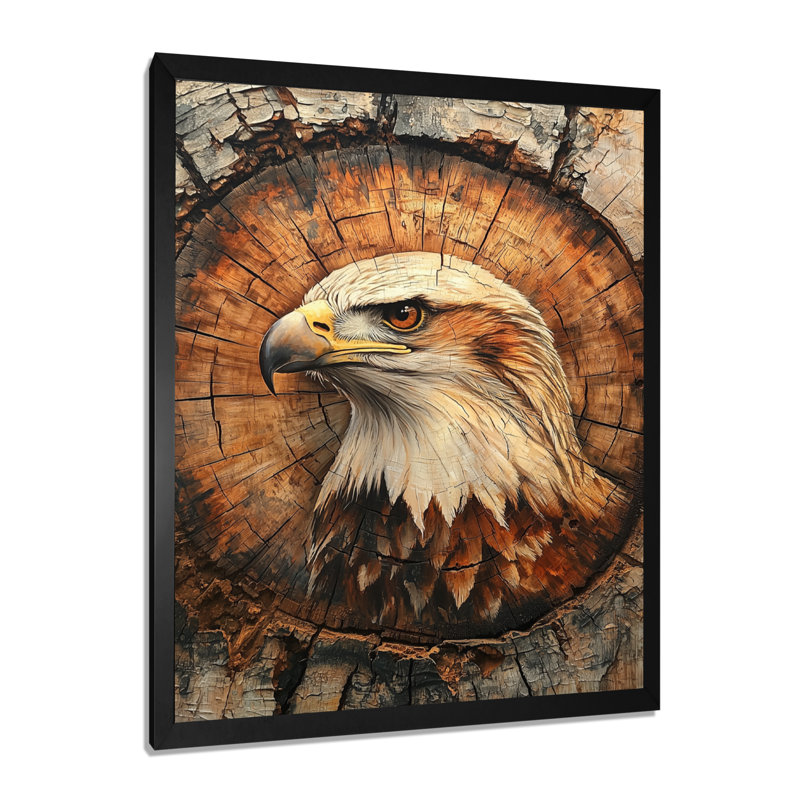 Impression sur toile Uptal - animaux, H 20 po x l 12 po, Picture Framed, Noir