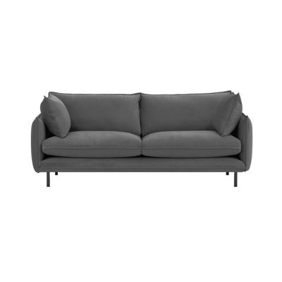 Neshay 3 Seater Velvet Sofa