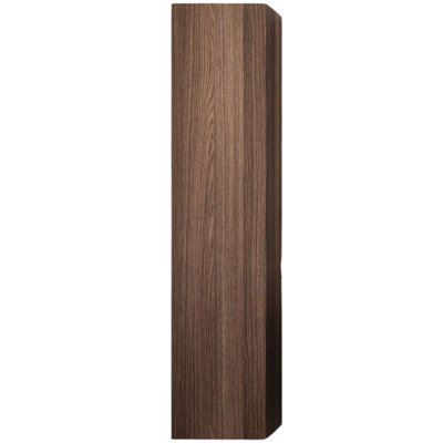 ANZZI Conques Series 55 In H X 12 In W Wall-Mounted Bath Vanity Side Cabinet In Dark Brown