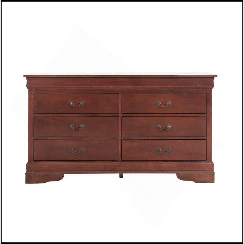 Commode Louis Phillipe, cerise Glory Furniture, Cerisier