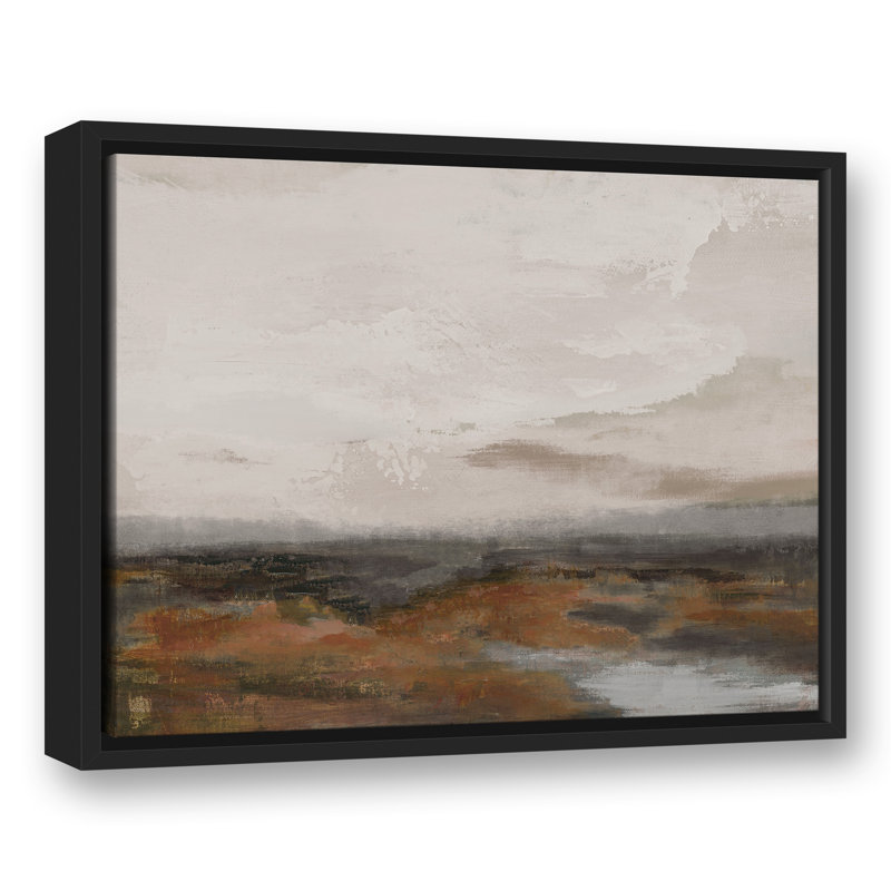 Rouille rouillée, reproduction sur toile, H 17,75 po x l 21,75 po x P 1,75 po, Cadre flottant