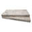 Marzana Sterling 12 in. x 24 in. x 2 in. Honed Unfilled Brushed Travertine Pool Coping Eased Edge (2 sq. ft./unit, 1 Piece)