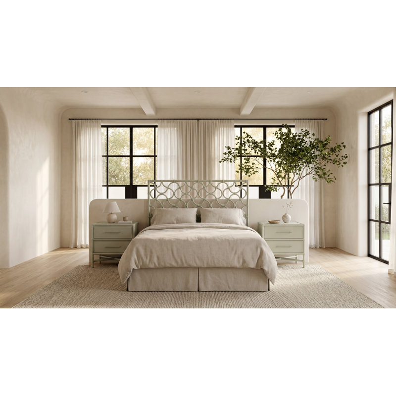 Mar Bed, King, Celery Green