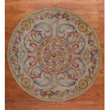 Savonnerie One-of-a-Kind 6' Hand Knotted Area Rug