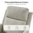 Caleya Modern Ergonomic Swivel Rocker Manual Recliner-375385664