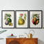 Fruit of the Tropics IV - reproduction sur mesure encadrée de qualité supérieure - 3 pièces-672061408-672061410