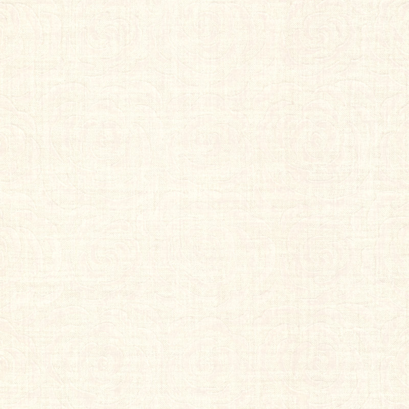 Non-Pasted Floral Wallpaper Roll, Champagne