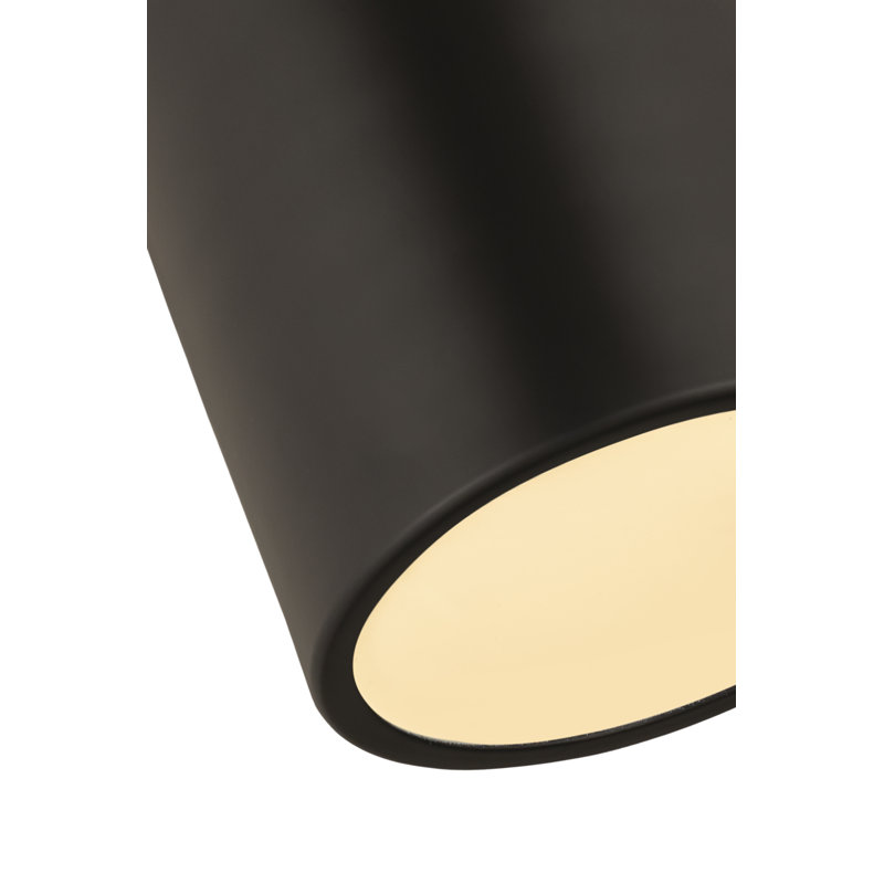 Cadagan Flush Mount, Matte Black