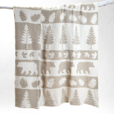 Forest Parade Stretchy Blanket