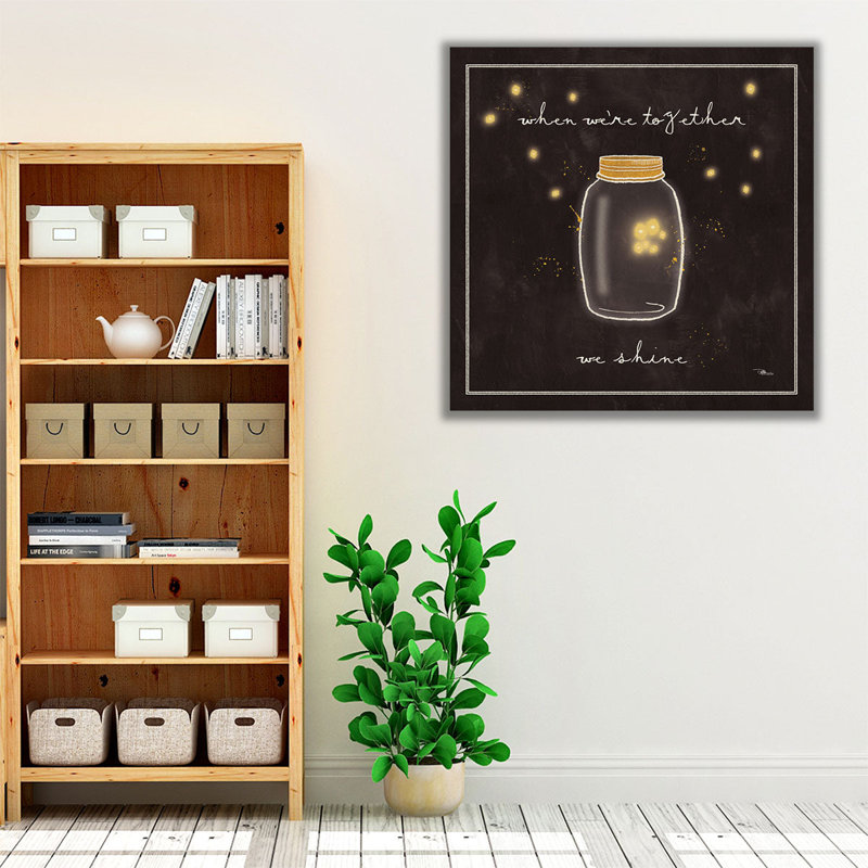 «Firefly Glow II», impression sur toile, H 12 po x l 12 po