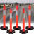 VEVOR 44'' H PE + Rubber Post