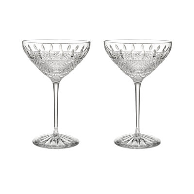 Irish Lace 11.5floz Martini, Set of 2
