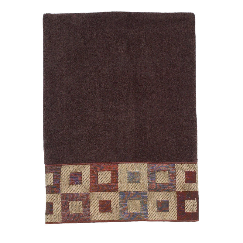 Legg 100% Cotton Midweight Waffle Bath Towel, Mocha