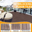 Carreaux de terrasse en plastique emboîtables-113414222