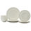 Ivory Dinnerware Tabletops Gallery 12PC Round Set- Embossed