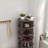 Shoe Cabinets 360 Rotating 6-Layer 24-Pair Slate Gray | Particle Board+MDF | Minimalist