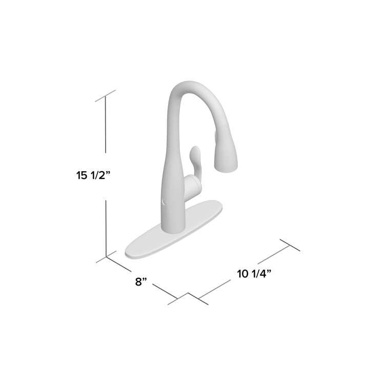 国内外の人気 Moen Arbor Matte Black Motionsense Wave Sensor Touchless One-Handle  Pulldown Kitchen Faucet Featuring Power Clean, 7594EWBL並行輸入