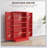 Freestanding Kitchen Pantry Storage Cabinet With 12 Door Shelves, Double Doors, And Adjustable Shelving For Enhanced Organization-2068287853