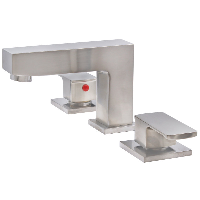 Jax Widespread Single-handle Bathroom Faucet, Brushed Nickel