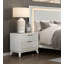Table de chevet avec tiroirs, meubles de chambre à coucher 1 pièce