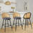 Augustinus Swivel Upholstered Counter & Bar Stool-864754195-864754197