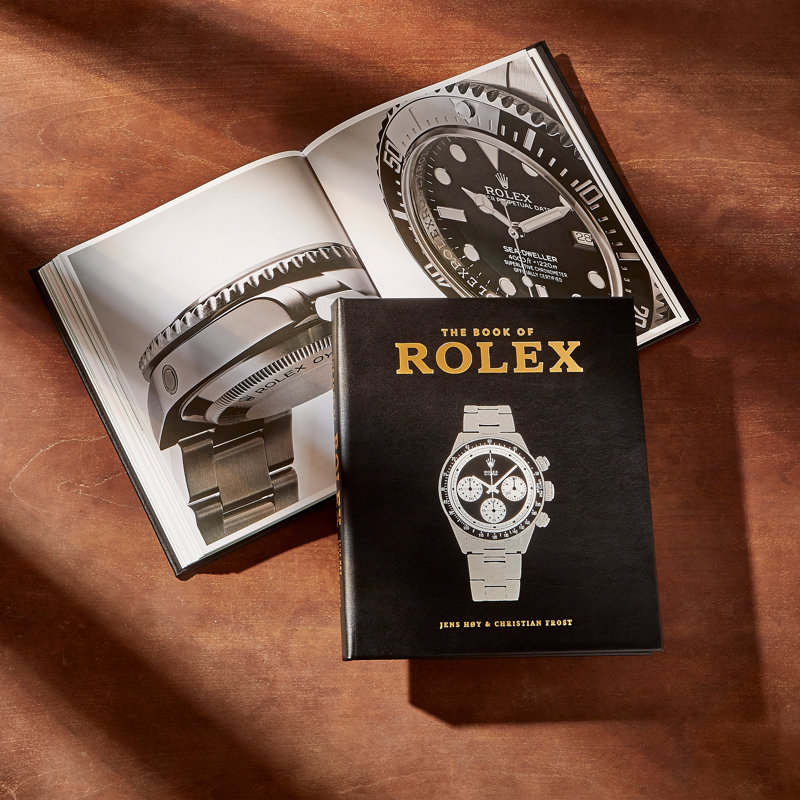The Book Of Rolex Leather Bound Book