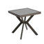 Table en aluminium coulé