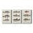 " Species Of Antique Fish III " 3 - Pieces-1074064774