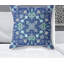 Coussin décoratif pour l'intérieur et l'extérieur 26 po x 26 po Aqua-105689520
