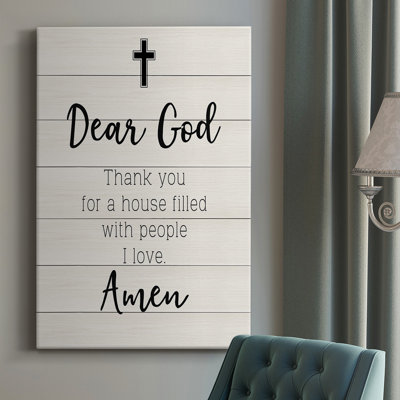 " Dear God "