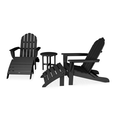POLYWOOD Classic Oversized Adirondack 5-Piece Casual Set