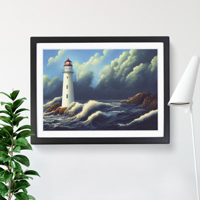 Lighthouse Watercolour Vol.3 - Single Picture Frame Painting
