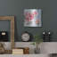 «Boho Bouquet V Blue» par James Wiens, art mural en métal-1349438859