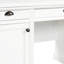 67'' Home Office Writing Table With Storage, White. 2 Cabinets, 3 Drawers. Spacious Work Area For Living Room, Study. Solid Wood & . Modern Style. Silent Drawer Rails. Adjustable Shelves Desk Back,