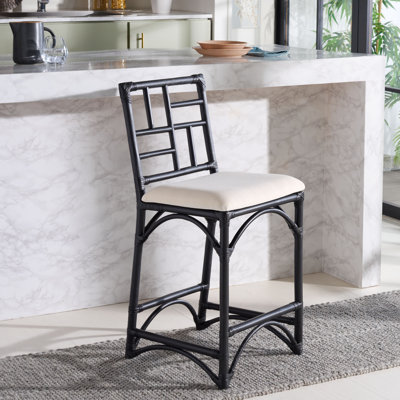 Tabouret de bar avec coussin Christine