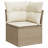 Vidaxl Garden Sofa Set Beige, Cream