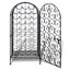 VidaXL Wine Rack for 35 Bottles Metal